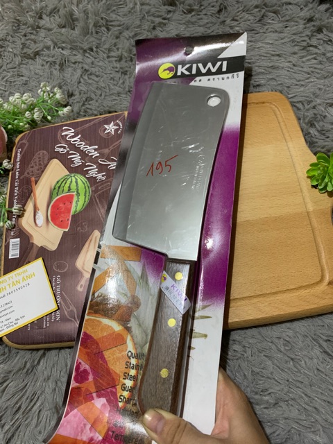 Dao chặt xương cán gỗ Kiwi 850