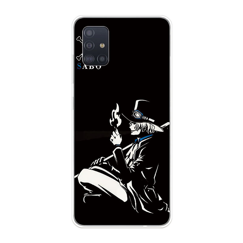 Ốp Lưng Samsung Galaxy A11 A21 A21S A31 A51 A71 TPU mềm Case One Piece Black