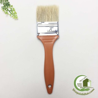 Cây cọ quét sơn - chổi quét sơn lông vàng lớn 2 phân