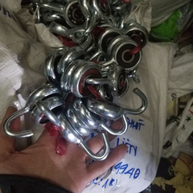 Móc treo võng combo 100 cái