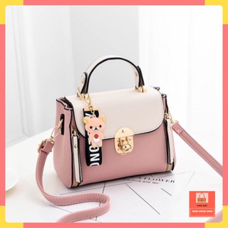 [HOT TREND] Túi xách nữ giá rẻ HÀNG Quảng Châu có tặng gấu TGAU386 