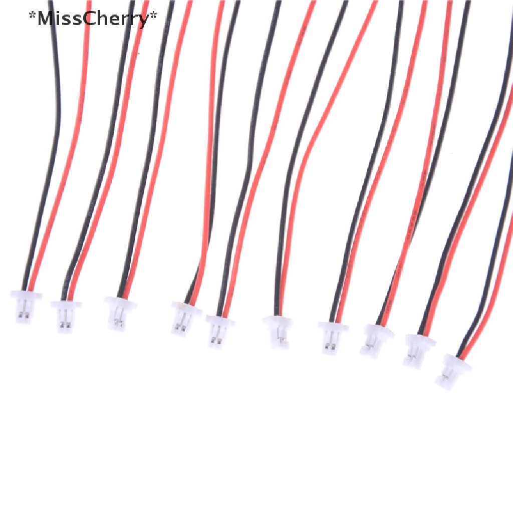 Set 10 Đầu Nối Micro JST 1.0 SH 1.0mm 2-Pin Kèm Dây Cáp 100MM Chuyên Dụng