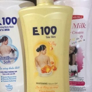 SỮA TẮM E100 SILKY VÀNG 1,2ML