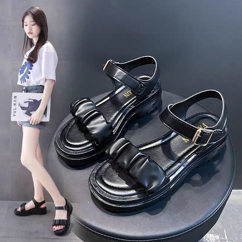 sandal nữ quai hậu nhún đi học đi chơi trẻ trung cá tính mã 14