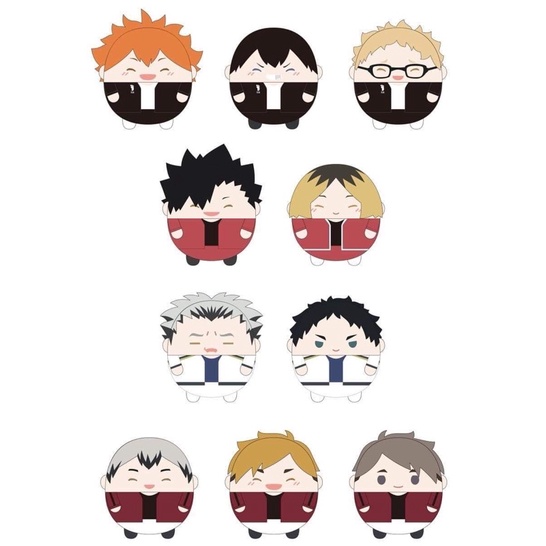Gấu bông Fuwa Haikyuu