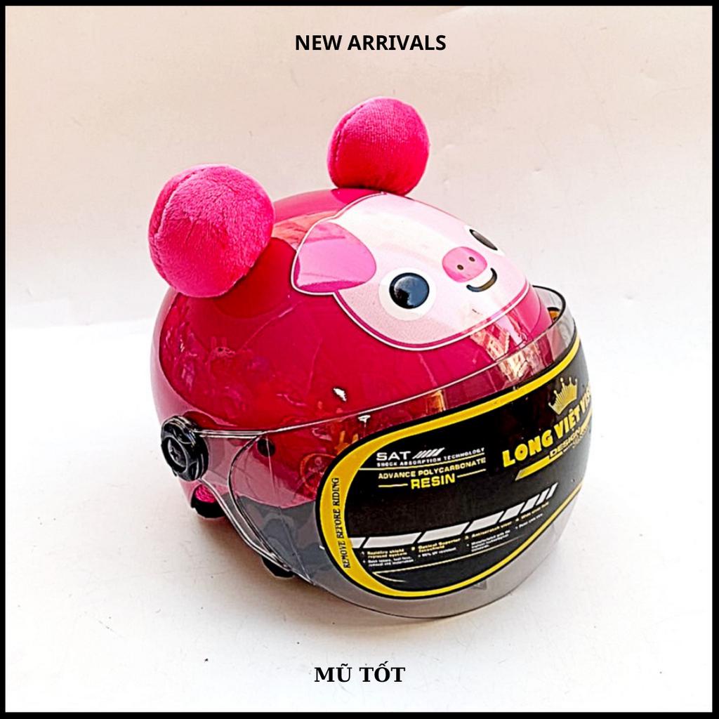 Mũ Bảo Hiểm Trẻ Em 1 2 Đầu - Dành Cho Bé Tư 2-5Tuổi - WIN I - Bảo Hành 12 Tháng