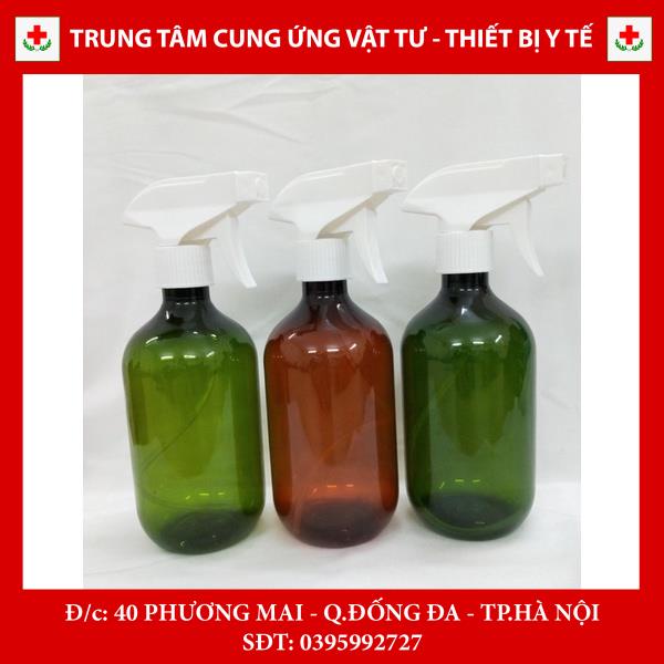 Bình xịt phun sương dung tích 500ml đựng nước rửa tay, dùng phun xịt khử khuẩn