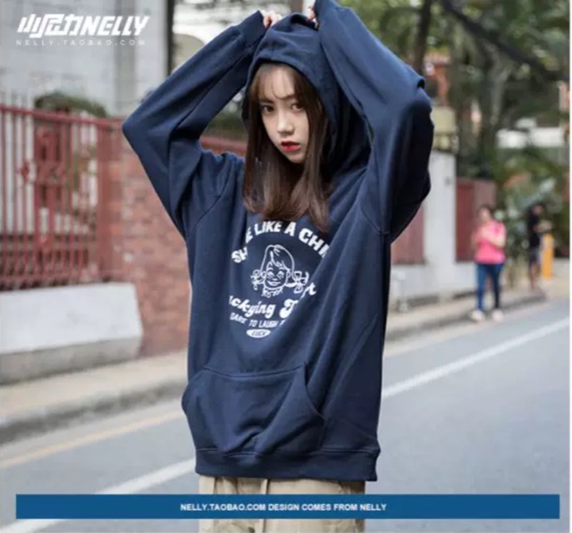 Áo hoodie nelly heybig sale(có sẵn)
