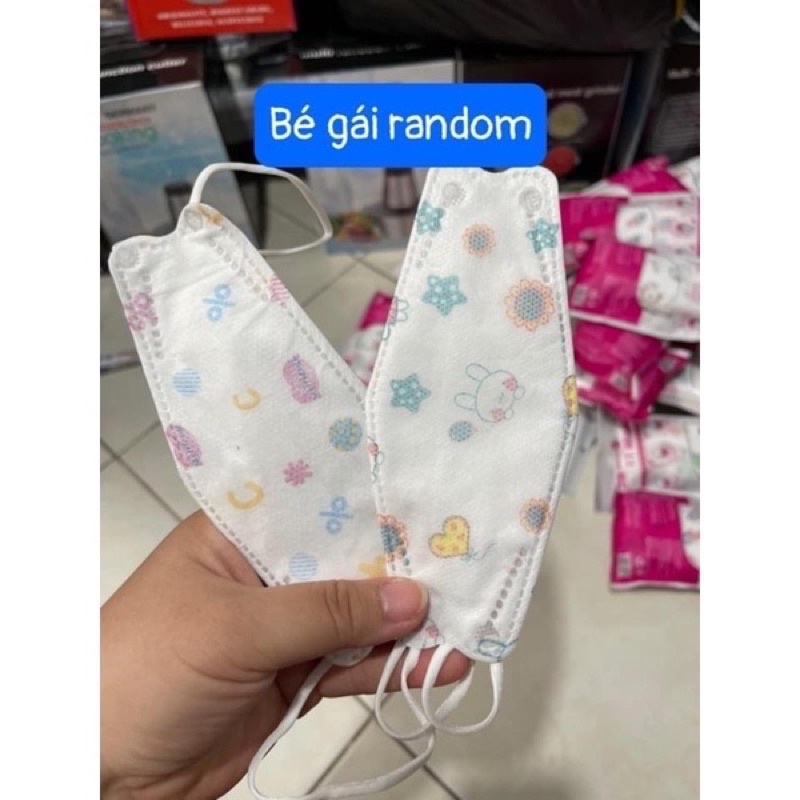 Khẩu trang KF94 4D cho bé (gói 10c)
