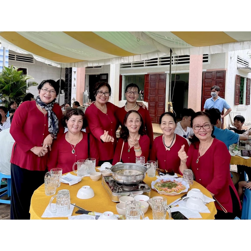 Áo bà ba trơn kèm quần đen, áo đi chùa, áo lam bigsize