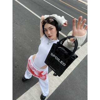 Black Mini Bag - Túi Nhỏ SPOILED Da PU Đen