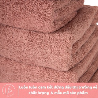 Mph Khăn gội, khăn quấn đầu 100% cotton