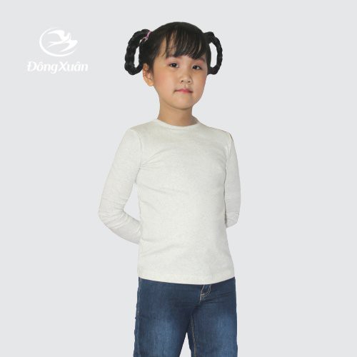 ÁO THUN DÀI TAY TRẺ EM A0694, CHẤT LIỆU COTTON CAO CẤP, HÀNG ĐÔNG XUÂN CHÍNH HÃNG