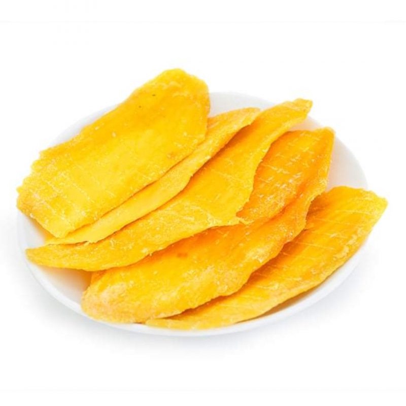 Xoài Sấy Dẻo Dried Mango NLF- Túi 50g - Thơm Ngon Tự Nhiên Giữ Trọn Vị Ban Đầu