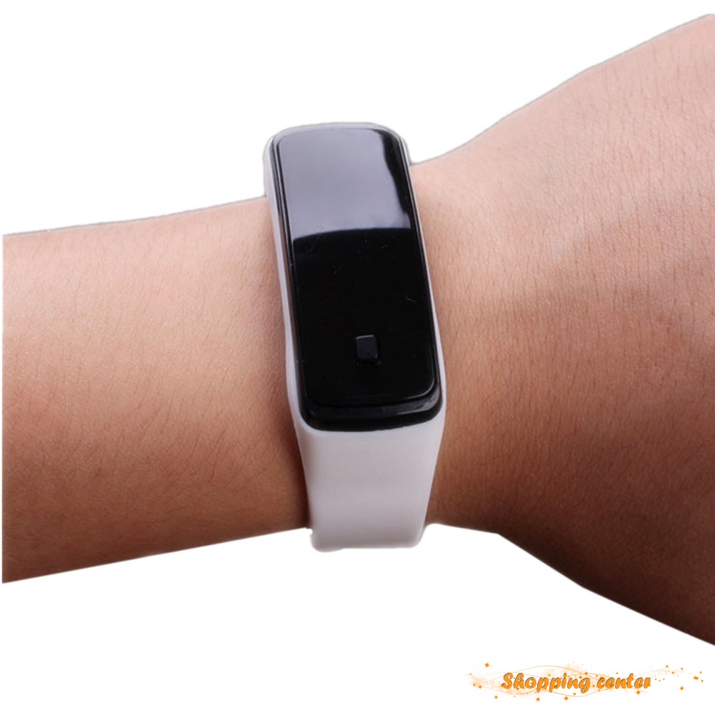 Đồng Hồ Điện Tử Cảm Ứng Màn Hình Led Dây Cao Su Chống Nước Thời Trang | BigBuy360 - bigbuy360.vn