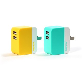 Cóc sạc 2 cổng usb remax rmt31 - hàng chính hãng