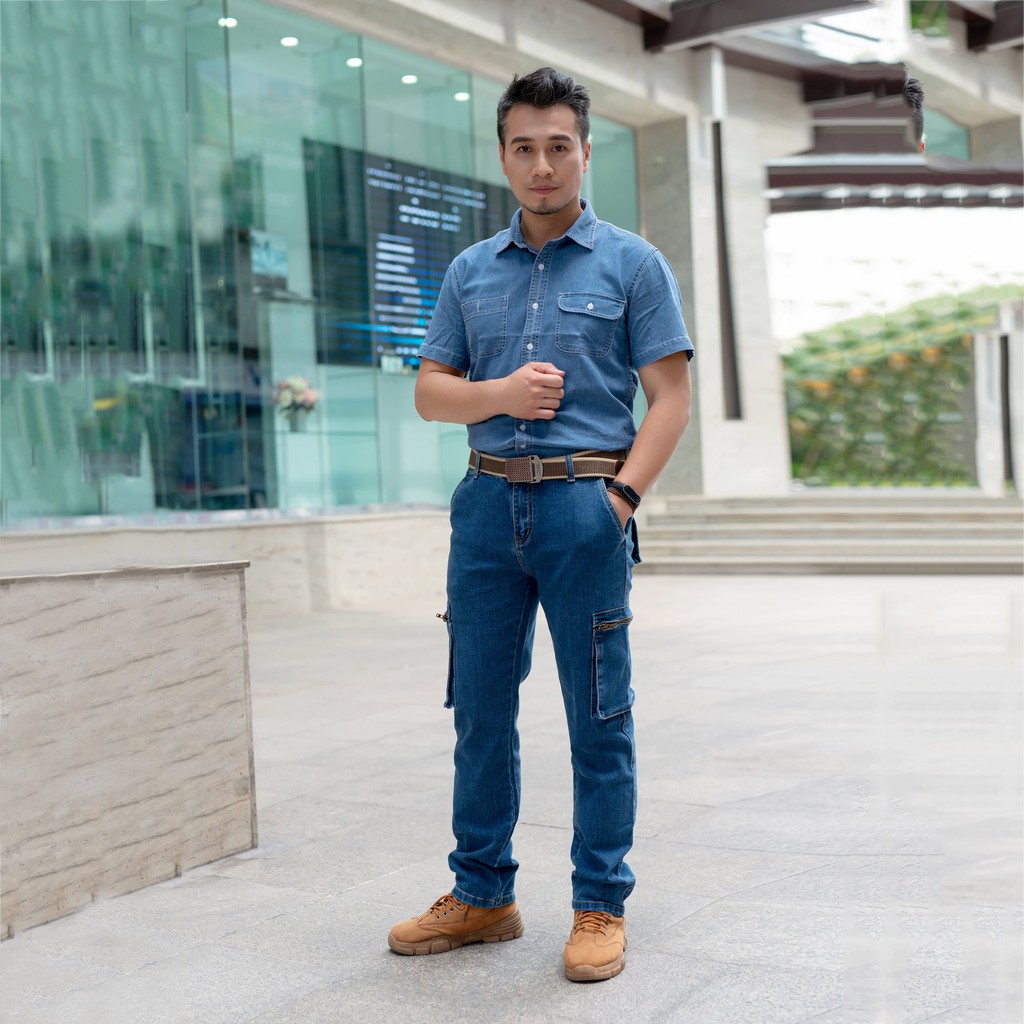 Quần Jean túi hộp Nam QJ01 | BigBuy360 - bigbuy360.vn