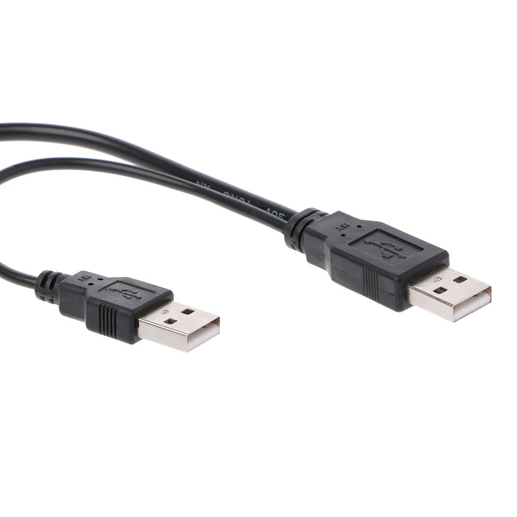 Dây cáp truyền dữ liệu chia 2 cổng USB 2.0 tiện dụng dành cho điện thoại