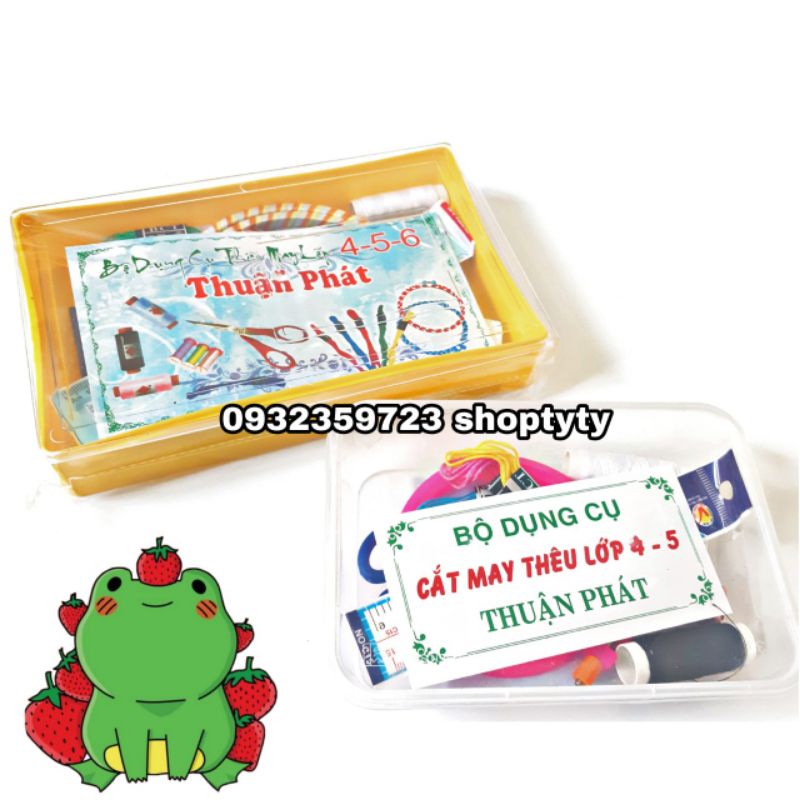 Bộ Dụng Cụ Cắt May Thêu Dành Cho Học Sinh 4 5 6