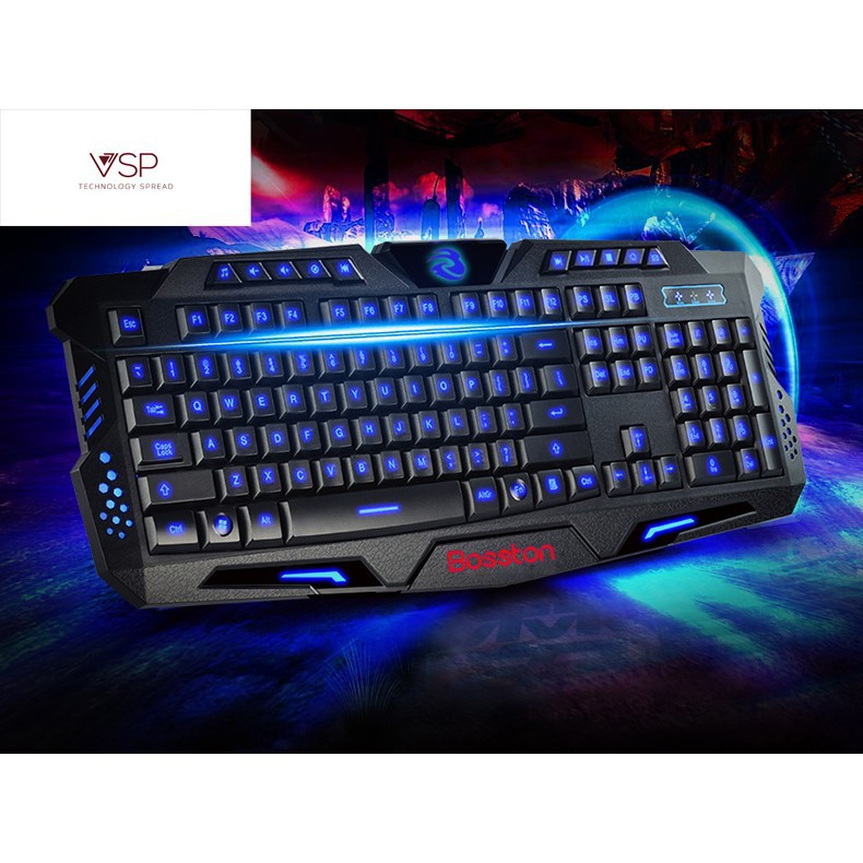 Combo bàn phím bosston KB R100 + Mouse X11 giá rẻ *Loại Tốt*