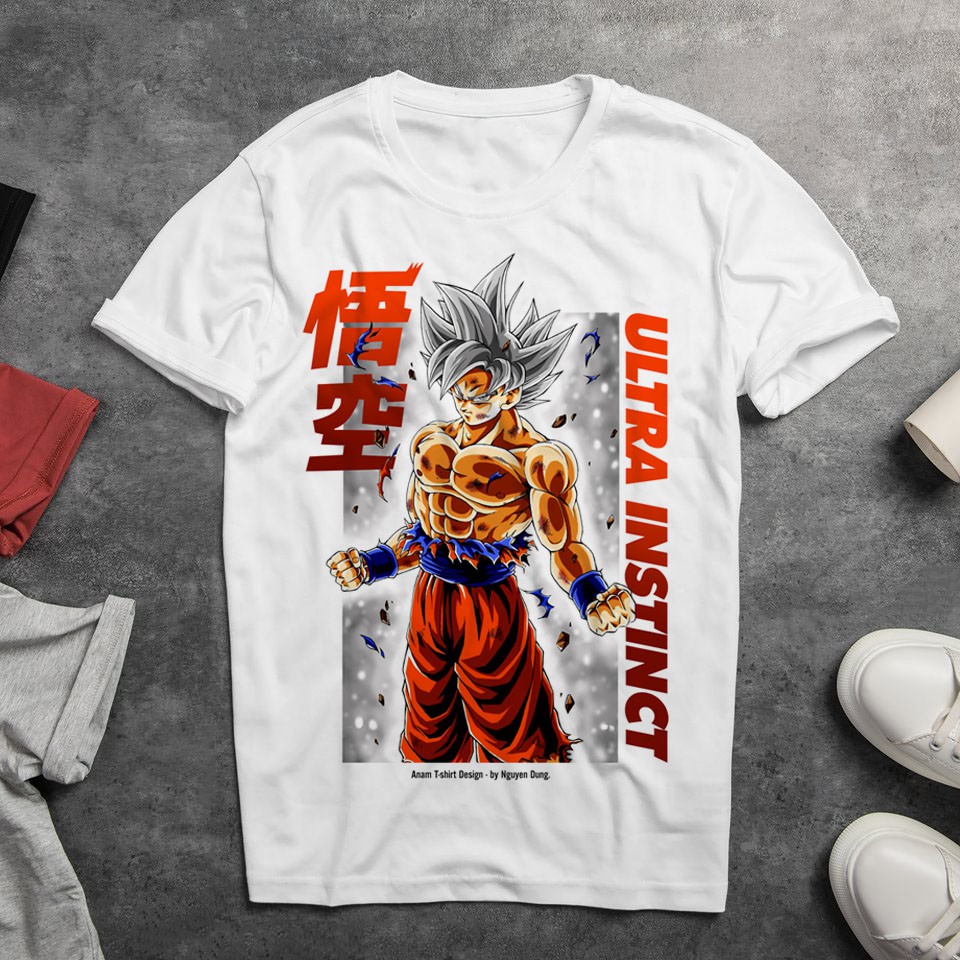 Áo thun SONGOKU (VIDEO + Hình thật 100%)