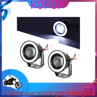 Đèn Led Cob Phá Sương Mù 30w Chống Thấm Nước Cho Xe Hơi