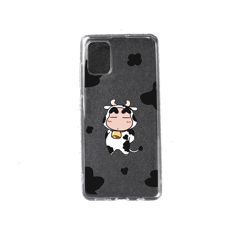 Ốp lưng iphone hình chó pug và hình bò siêu xinh trong chống ố dành cho máy samsung a51