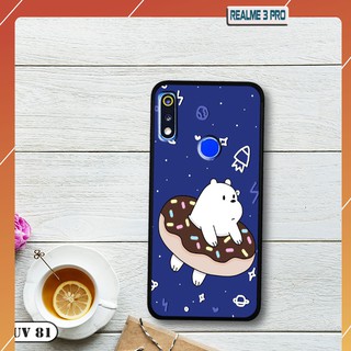 Ốp Realme 3 Pro - lưng nhám viền dẻo ngộ nghĩnh