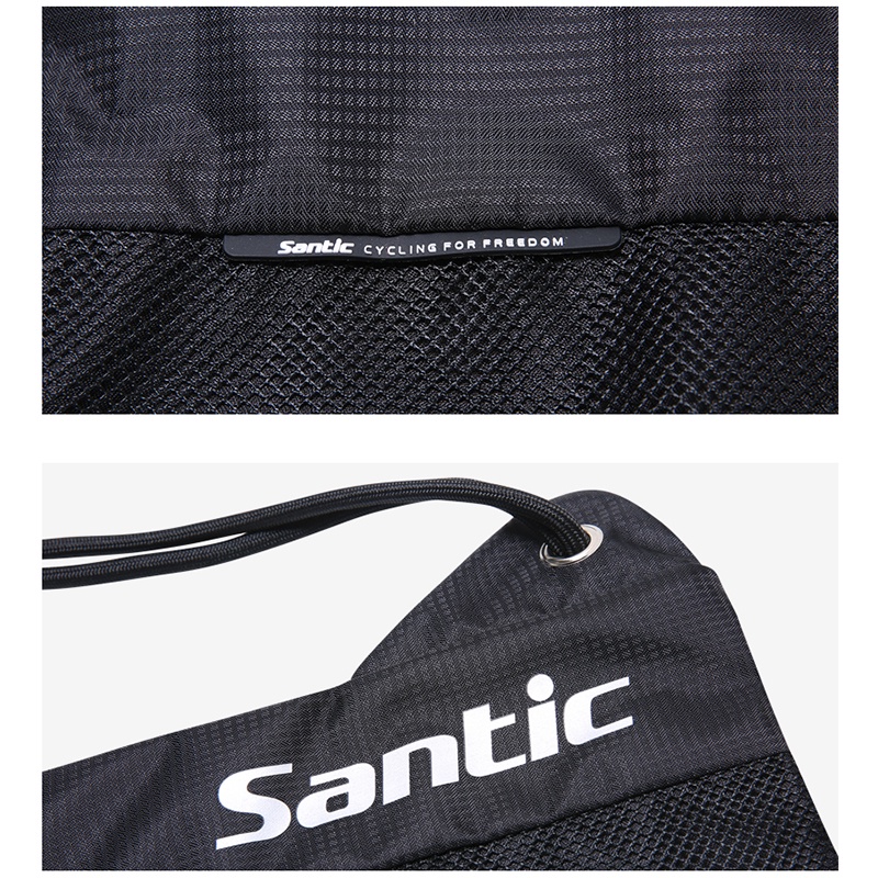 Túi đeo vai SANTIC W0P085 dây rút sức chứa lớn 15L chống thấm nước dành cho xe đạp leo núi thể thao ngoài trời