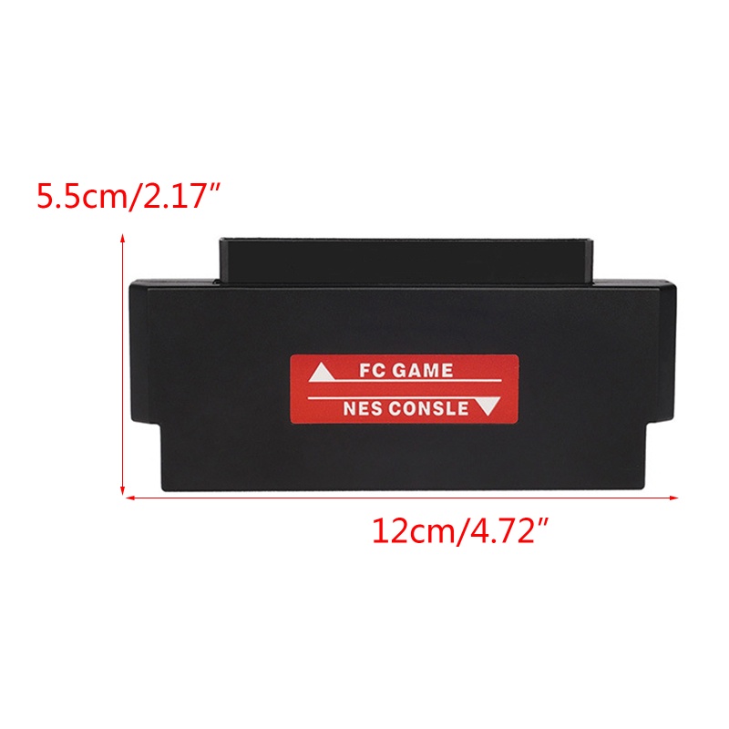 WU For FC To NES 60 Pin To 72 Pin Game Card Cartridge Adapter Converter For NES