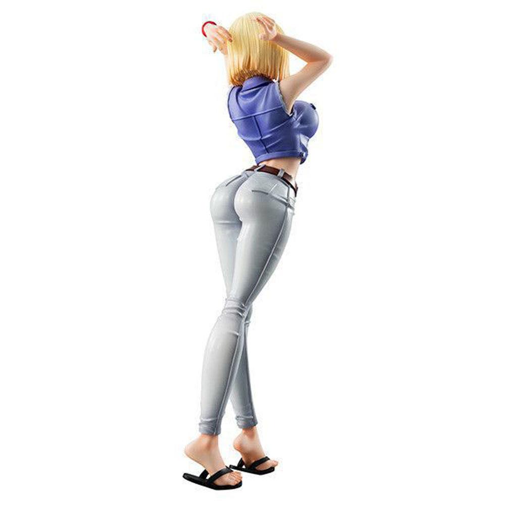 DARNELL Mô Hình Nhân Vật Phim Dragon Ball Bằng PVC Cho Android 18 Ver.3