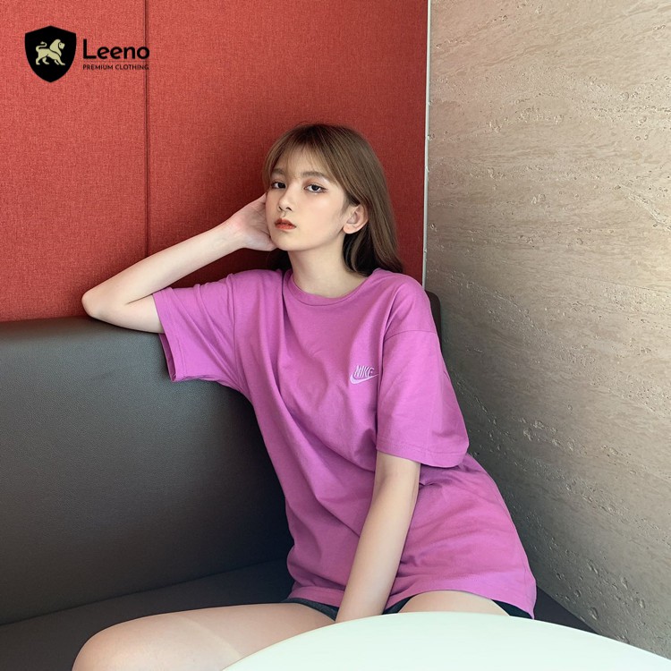 [Mã FAMAYWA giảm 10K đơn 50K] Áo phông rộng - Áo thun tay lỡ trơn vải cotton Leeno | BigBuy360 - bigbuy360.vn