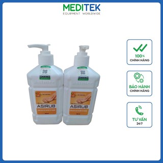 Nước sát khuẩn tay nhanh Asirub, Chai/ 500ml, rửa tay khô chính hãng, xuất xứ Việt Nam