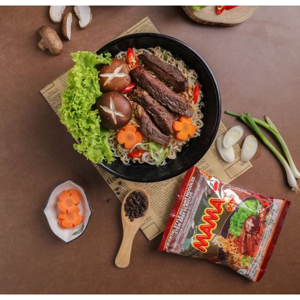Mì Tôm Ăn Liền MAMA Thái Lan Đủ Vị Chua Cay/Sốt Kem/Thịt Heo Bằm/Tôm-Yum