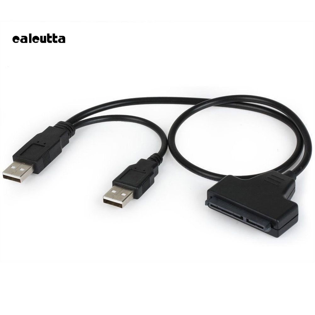 Cáp Adapter Ổ Cứng 7 + 15 Pin Sata Sang USB 2.0 Cho Laptop HDD 2.5 Inch