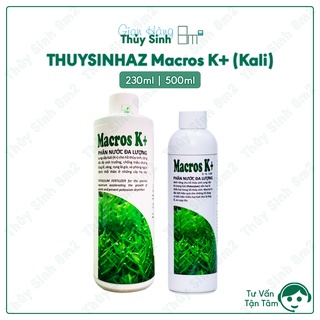 Phân Nước THUYSINHAZ Macros K+ | Cung Cấp Đa Lượng Kali Cho Cây Thủy Sinh | 8m2