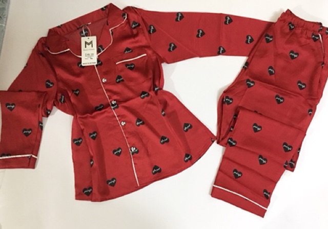 Bộ Pijama lụa Hàn Quốc mềm mịn( ảnh thật 100%)