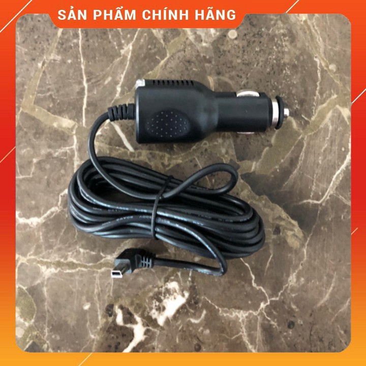 Dây nguồn dùng cho camera hành trình cắm tẩu Mini USB ô tô PS204 (Màu đen) SM | BigBuy360 - bigbuy360.vn