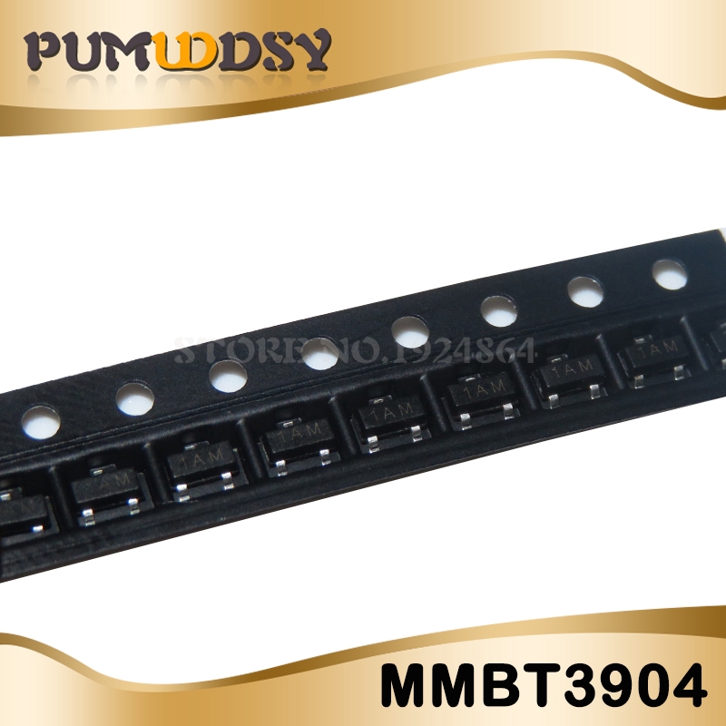 Set 100 Linh Kiện Bán Dẫn MMBT3904 2N3904 3904 SMD NPN 40V 200mA