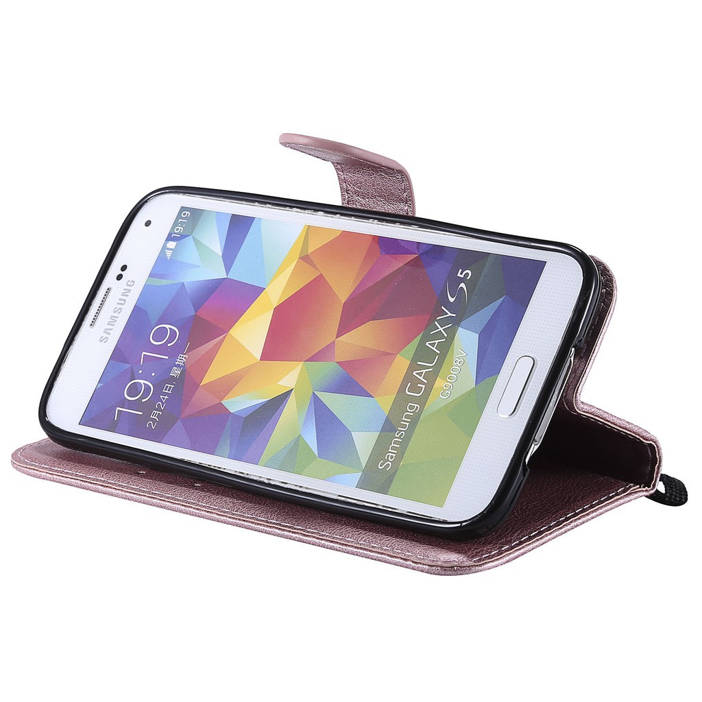 Ốp lưng da nắp gập màu trơn cho điện thoại Samsung Galaxy Note3 Note4 | BigBuy360 - bigbuy360.vn