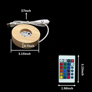 UFANSM gỗ gắn đèn led trang trí
