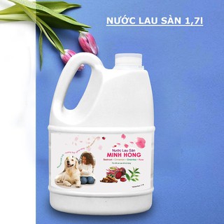 Nước lau sàn sinh học đa năng can 1,7 lít