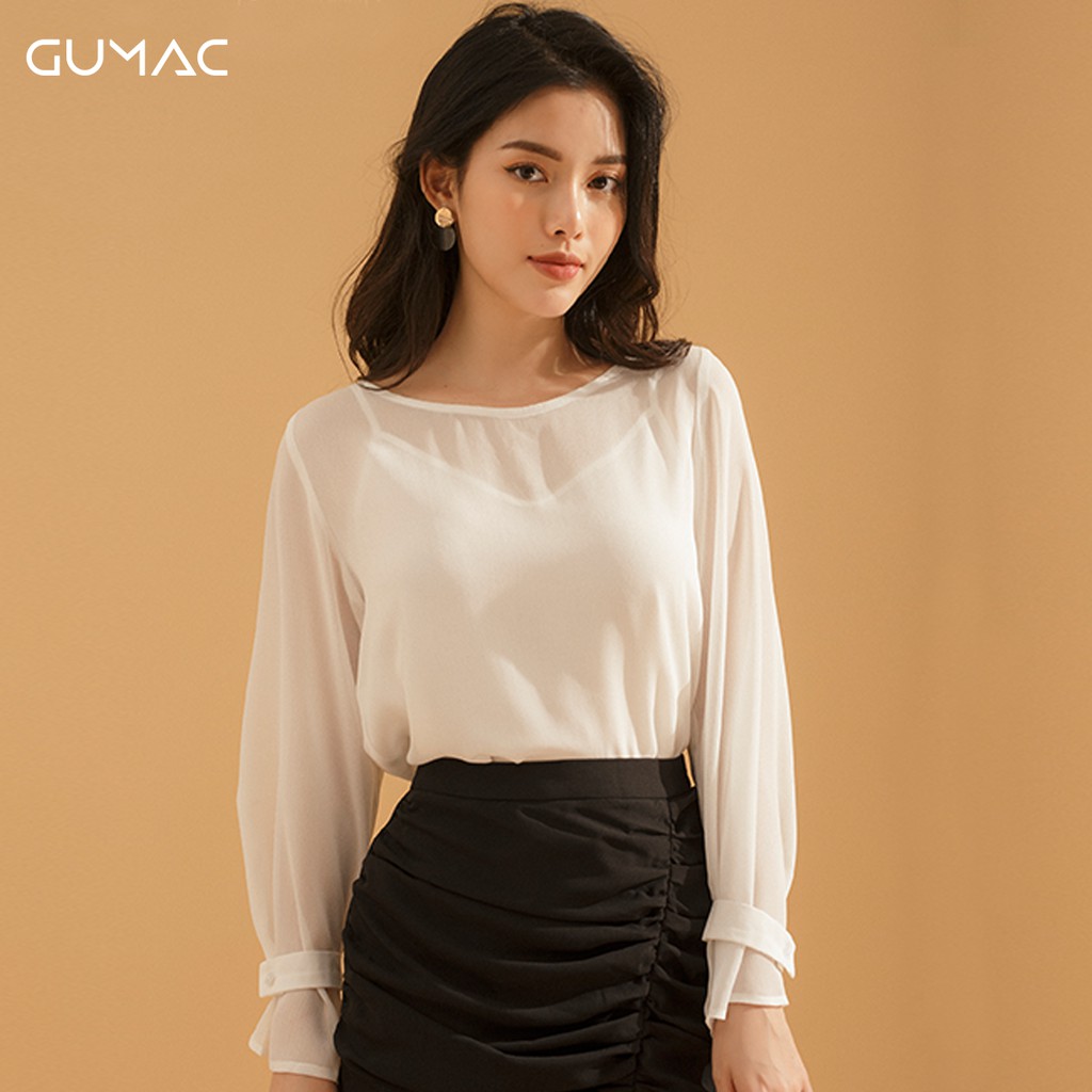 Áo sọc gân 2 lớp AA735 GUMAC | BigBuy360 - bigbuy360.vn