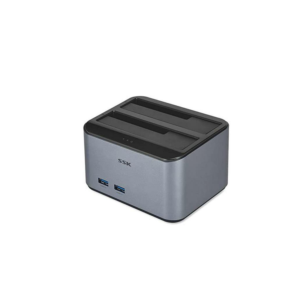 BOX ĐỰNG Ổ CỨNG USB 3.0 RA CỔNG SATA III 2.5/3.5 DK108 SSK