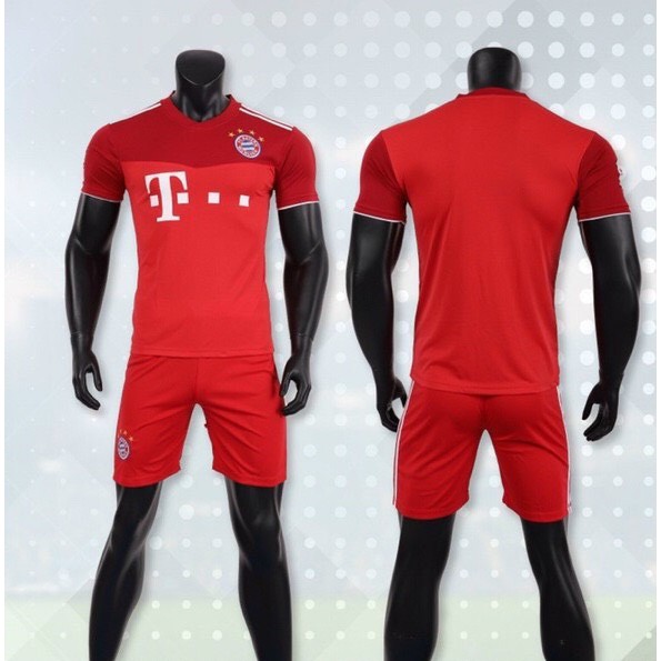 Bộ quần áo bóng đá bóng đá CLB Bayern đỏ sân nhà 2022
