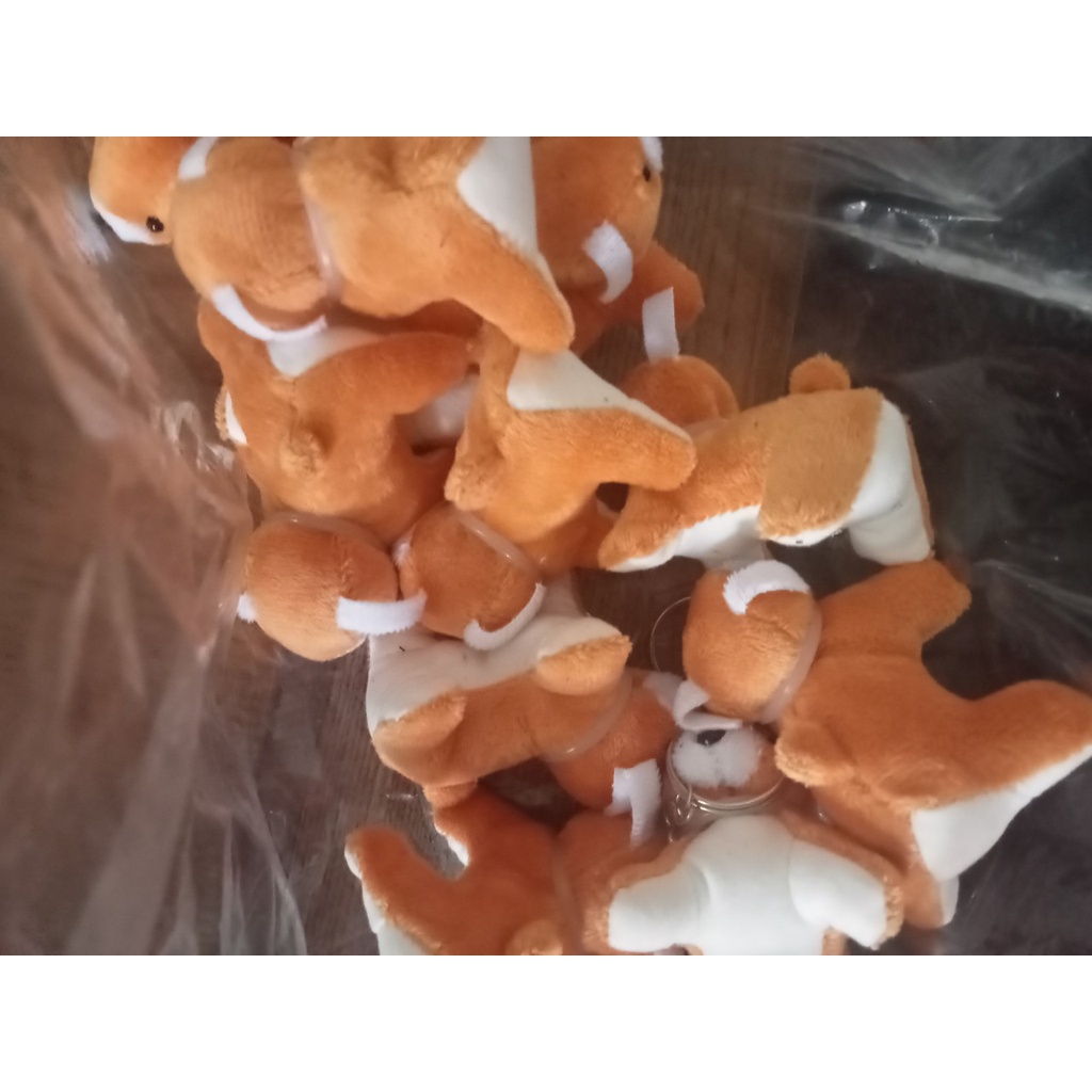 Gấu bông mini trang trí hình Gấu Bồng siêu dễ thương, cute, móc chìa khóa đa năng làm món quà sinh nhật ý nghĩa