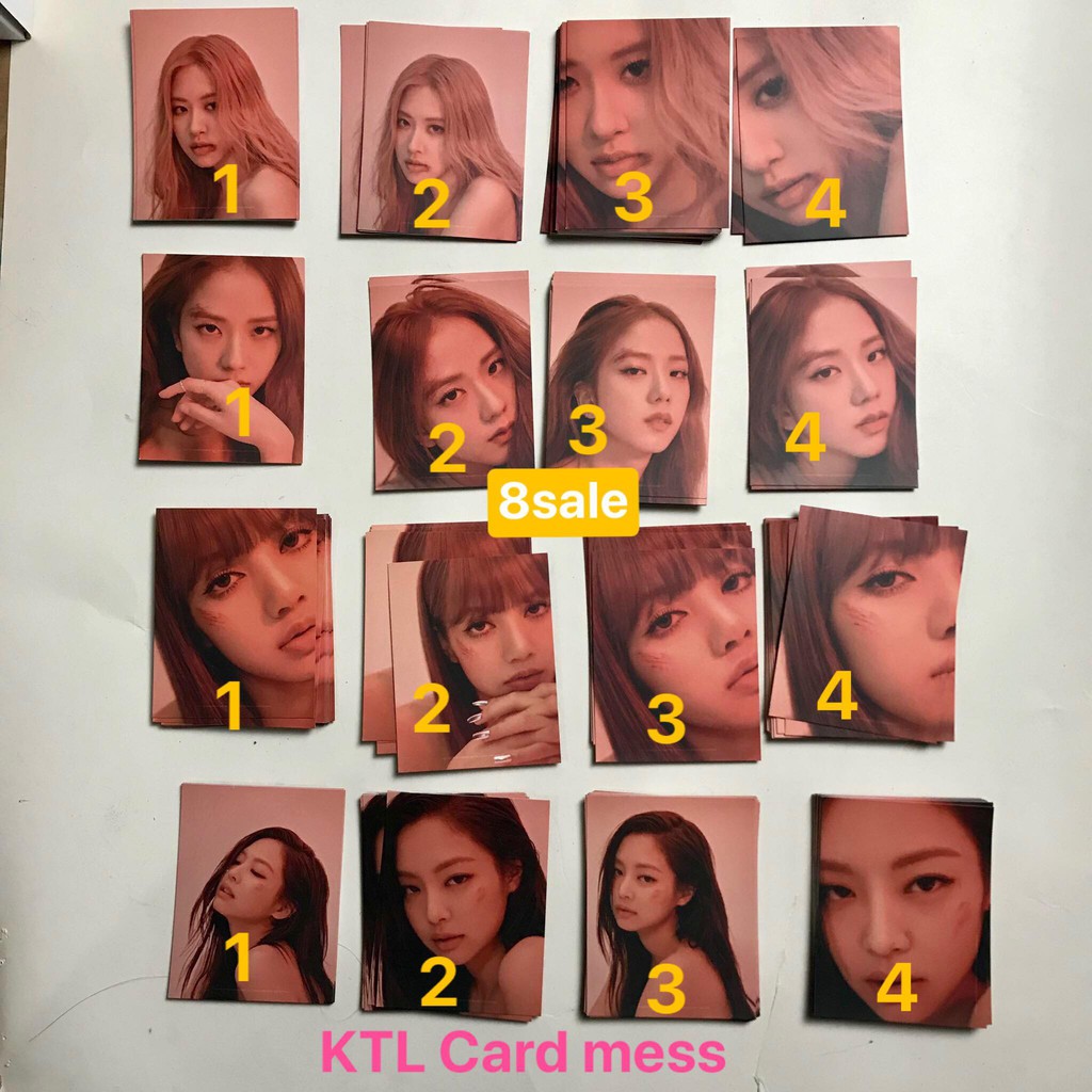 BLACKPINK | Official photocard (ảnh in các loại)