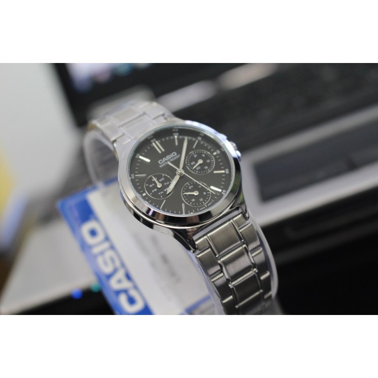 Đồng hồ nữ dây kim loại Casio Anh Khuê LTP-V300D-1AUDF