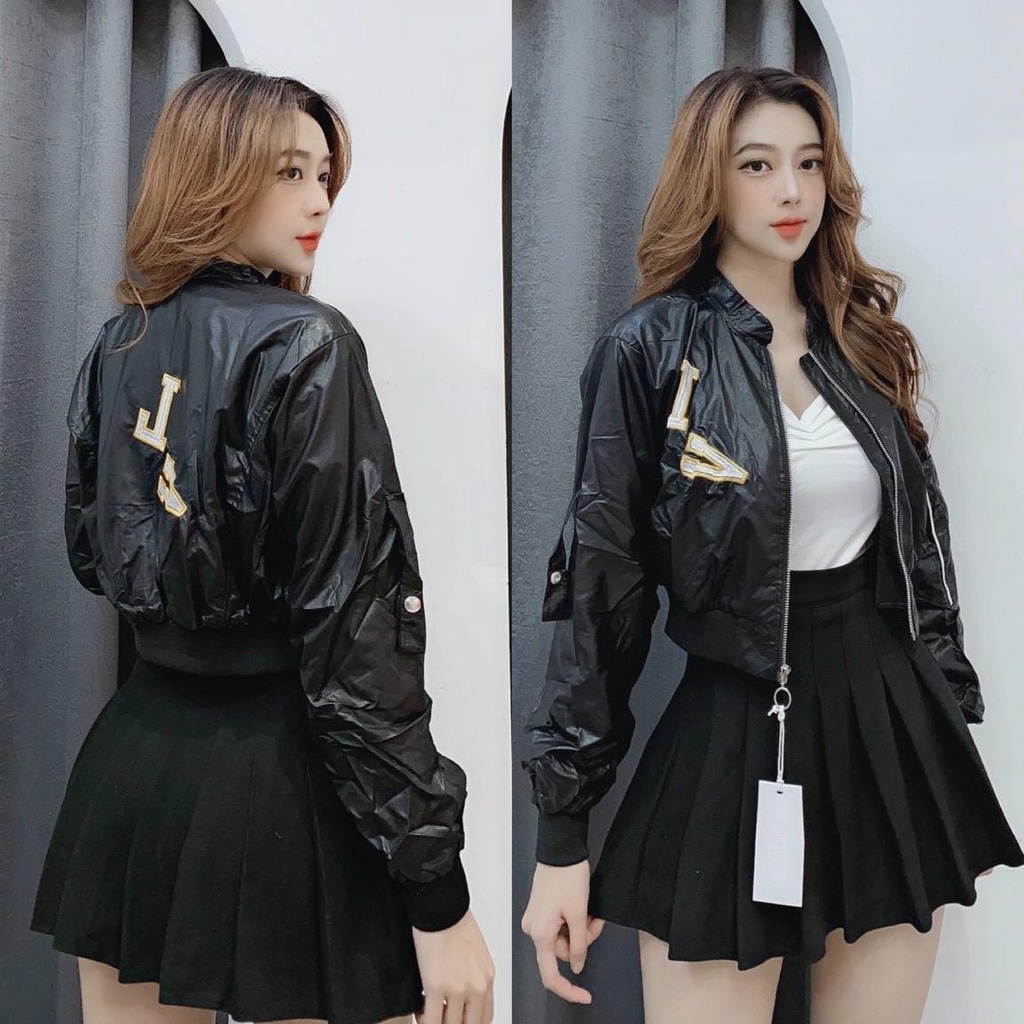 [ÁO DA HÀNG NHẬP] ÁO KHOÁC DA CHỐNG NẮNG VÀ BAO ĐI MƯA CROPTOP MẪU LỬNG MỚI NHẤT