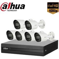 Trọn gói Camera Văn phòng 01 - 6 camera Dahua (2MP)
